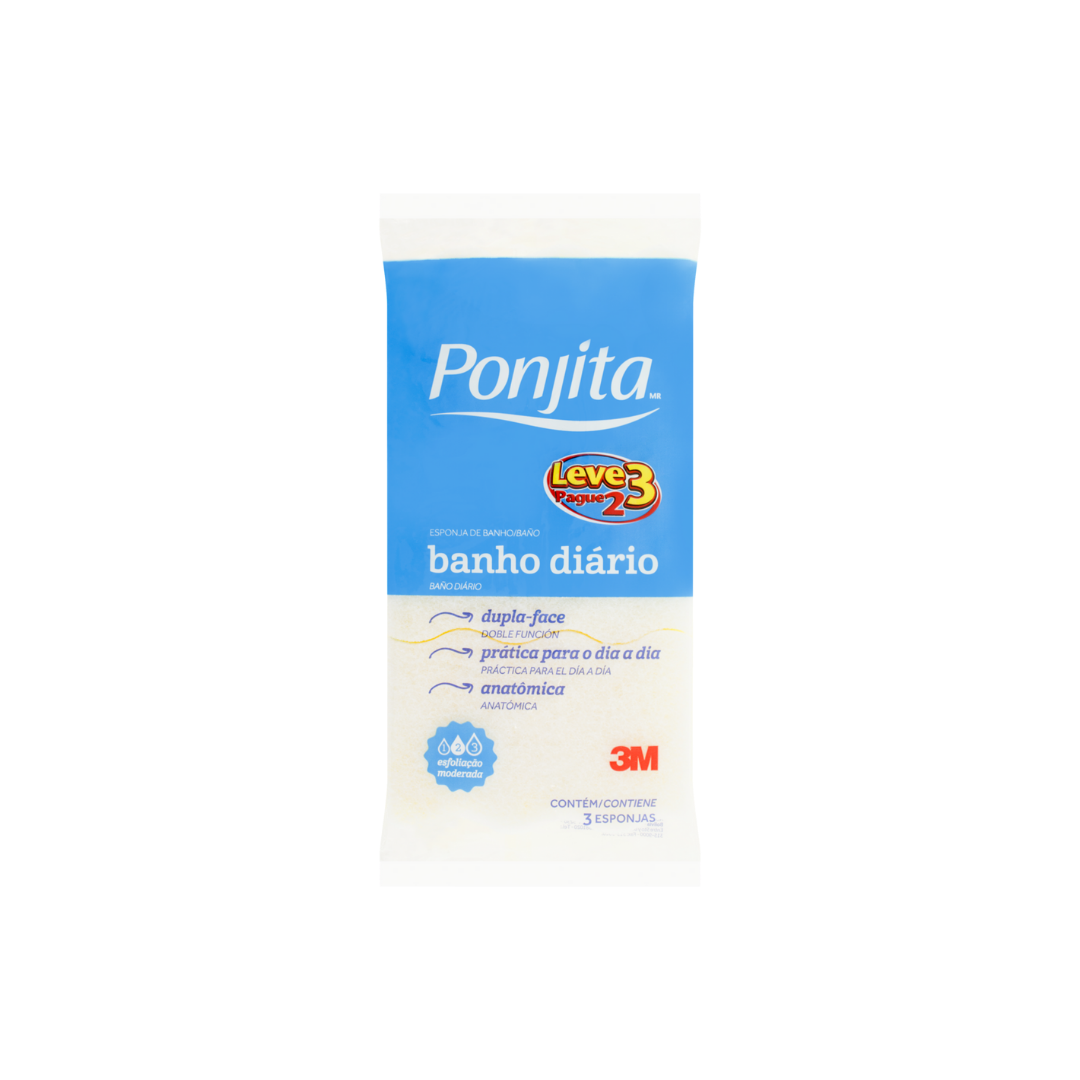Light Yellow Ponjita Bath Sponge